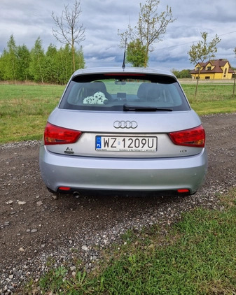 Audi A1 cena 34900 przebieg: 149271, rok produkcji 2014 z Piaski małe 326